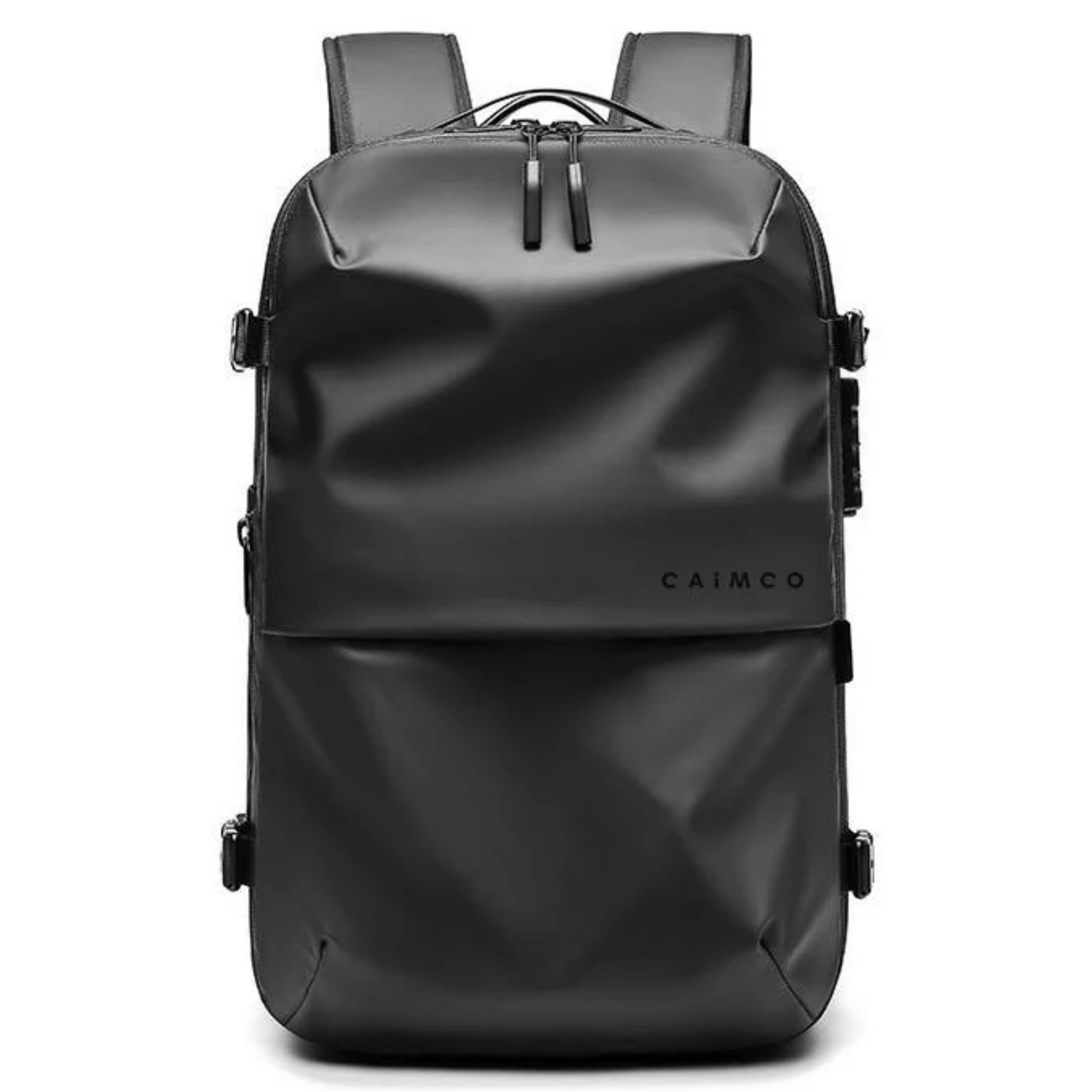 reiserucksack mit fächern Caimco Reiserucksack – 48 Liter – Integriertes Vakuumsystem – Mit Fächern und Laptopfach – Caimco®